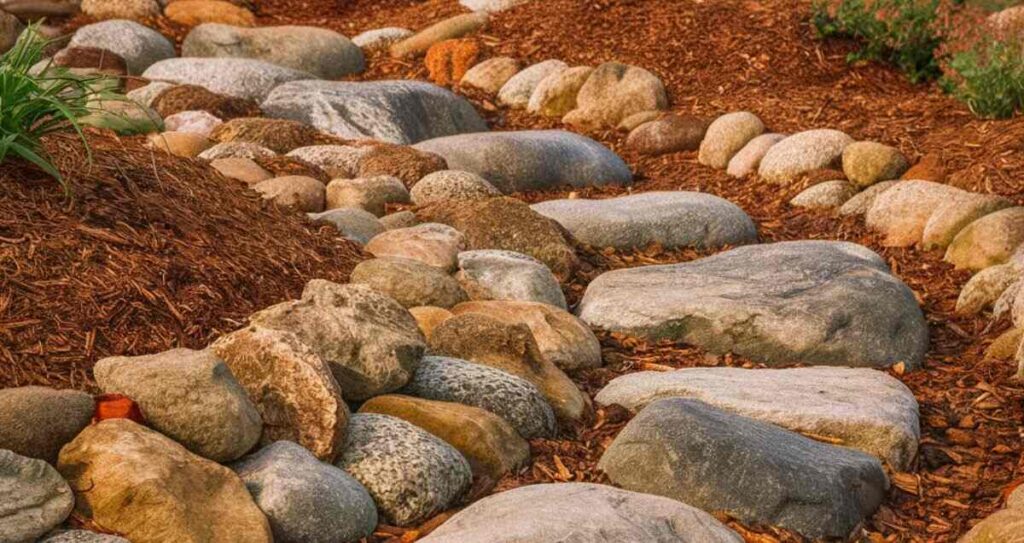  Low Maintenance Landscaping With Rocks And Mulch